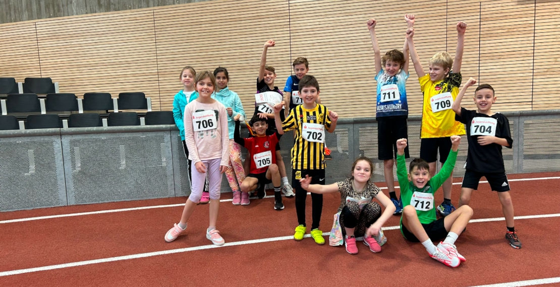 Schüler-Leichtathletik Meisterschaft in der Europahalle