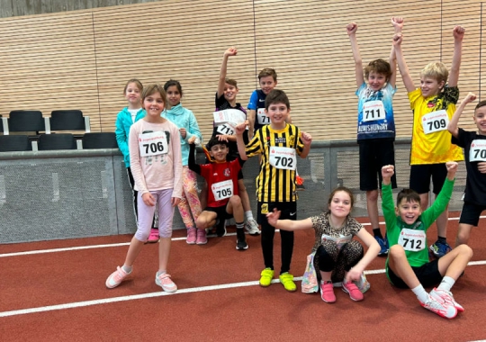 Schüler-Leichtathletik Meisterschaft in der Europahalle