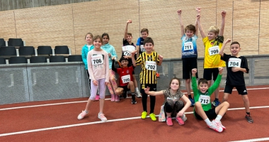 Schüler-Leichtathletik Meisterschaft in der Europahalle