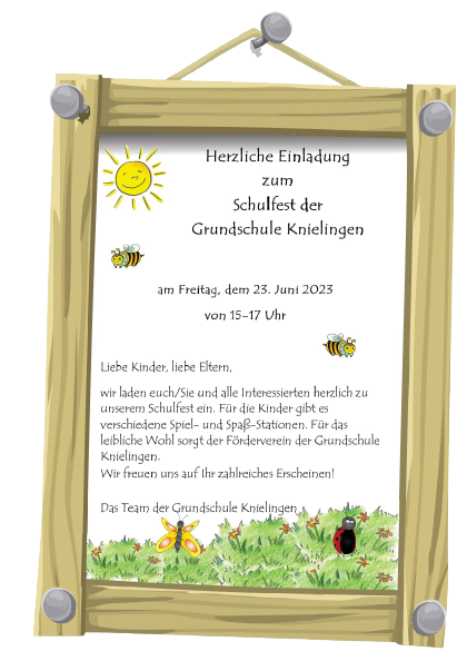 Schulfest Grundschule Knielingen