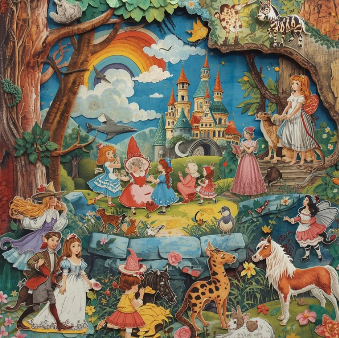 Projektwoche "Es war einmal... und heute sind wir mit dabei"