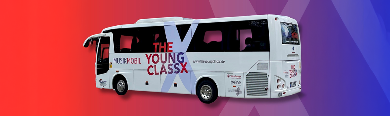 Fahrt mit dem Musikmobil "Young ClassX"